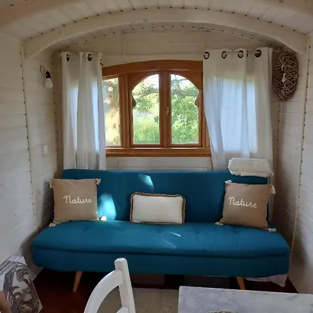 Semesterbostad Roulotte De Charme Villers-sur-Authie